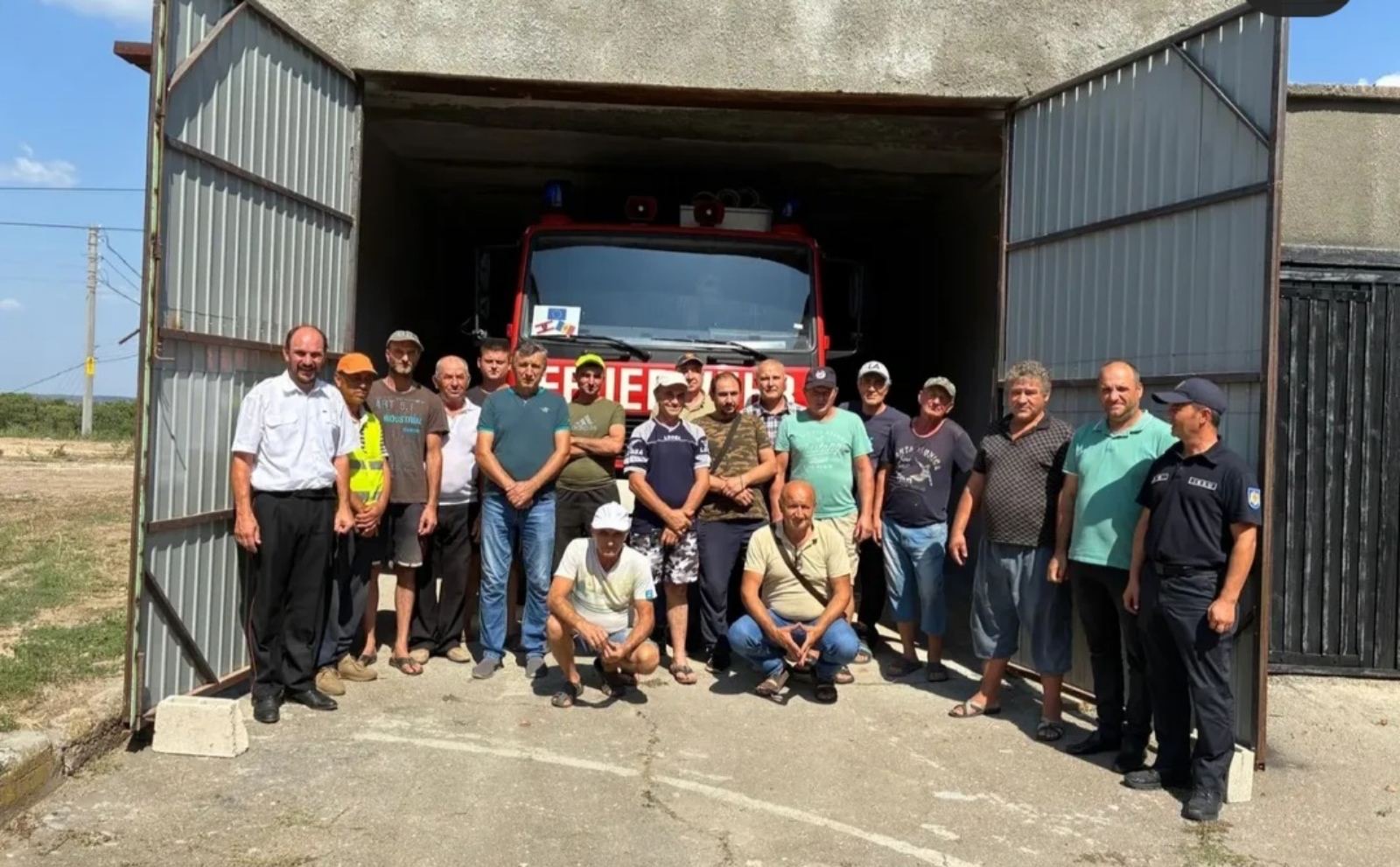 Arhiva personală a pompierilor voluntari din Tudora, Ștefan Vodă